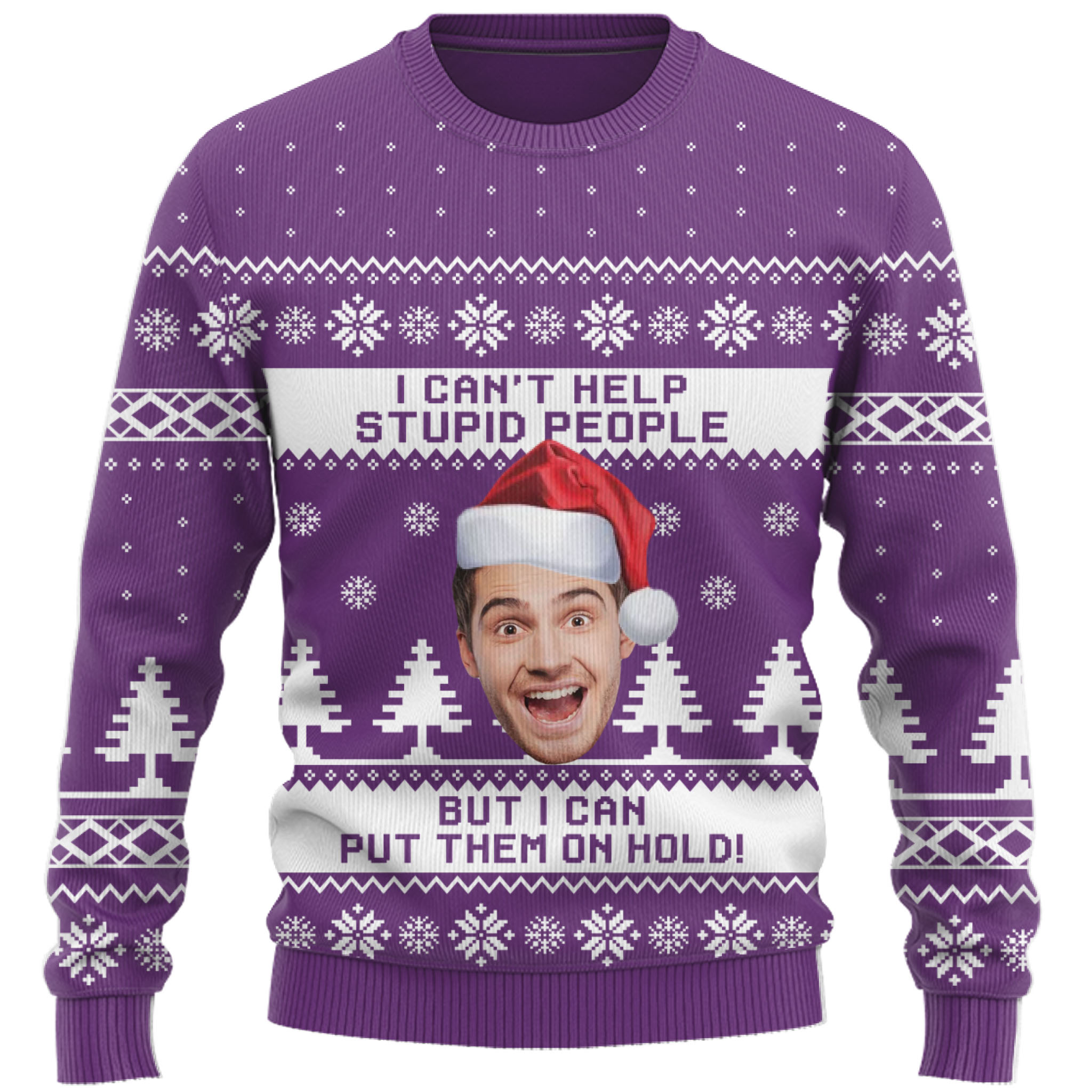 I Can't Help People Ugly Christmas Sweater 8